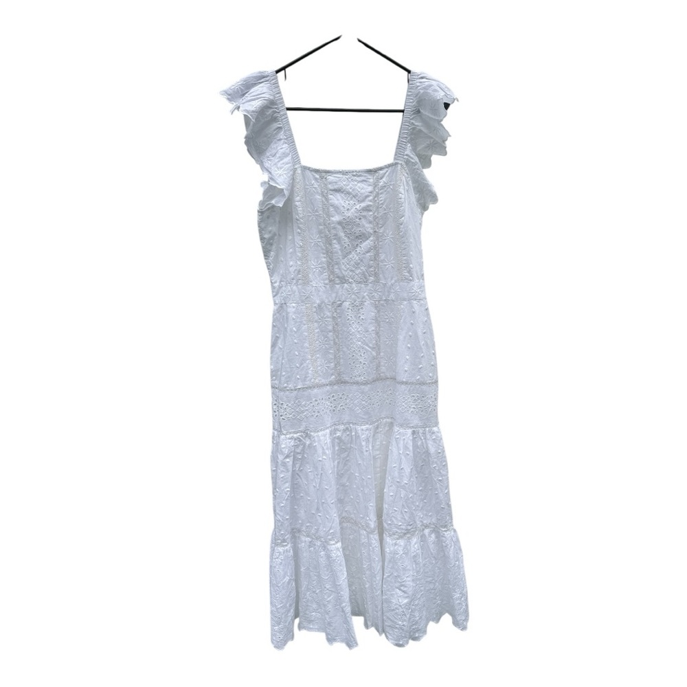 Vineyard Vines White Midi Dress